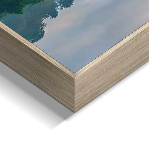Reinders schilderij Ochtendzon op het meer - 52x156cm