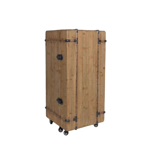 Dutchbone Lico Wijnkast/ Drankkast Hout - Bruin