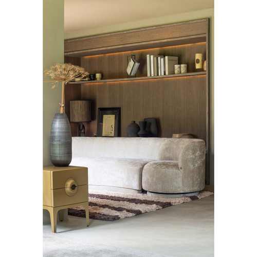 WOOOD bank Combi-Popular - Chenille - Naturel - 72x370x97 - vtwonen shop