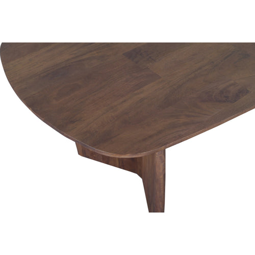 DÉJA Eettafel Majada Donkerbruin Deens Ovaal 200cm - vtwonen shop