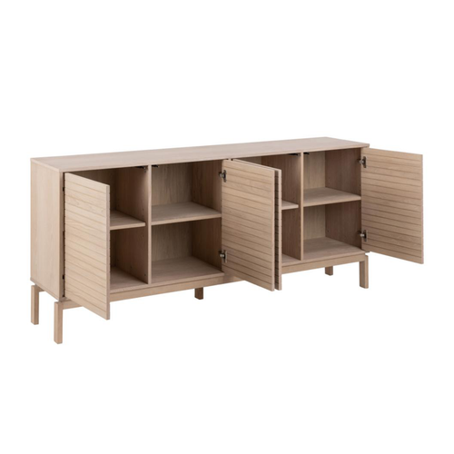 Rebellenclub Dressoir Nampa - 180 x 80 cm - Licht Eiken - vtwonen shop