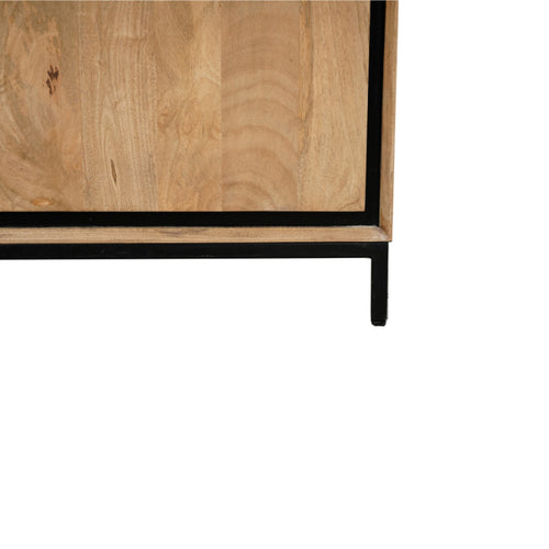 StarFurn Tv-meubel RichWood - Naturel Hout - 120x45x55cm