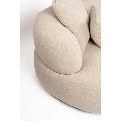 Zuiver Boulder 4,5 Zitsbank Beige