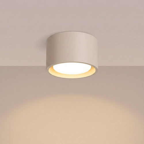 Sollux Lighting Plafondlamp MODO 1 taupe Gx53 - 10x10x6cm