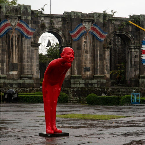 Kare Design Woonaccessoires Welkom Gast XL rood - vtwonen shop