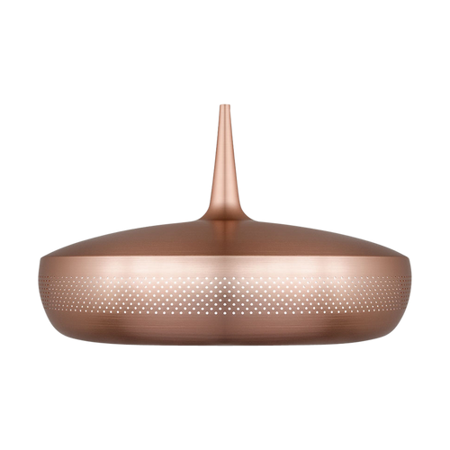 Umage Clava Dine lampenkap brushed copper - Ø 43 cm - vtwonen shop