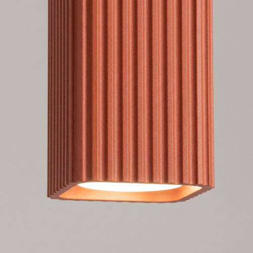 Sollux Lighting Plafondlamp RAYO 10 rode oker - 6x6x10cm