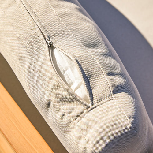 Tikamoon 3-zits tuinbank in massief teakhout Noah - Wit - vtwonen shop