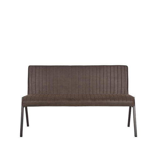 LABEL51 Eetkamerbank Matz - Antraciet - 145x62x86cm