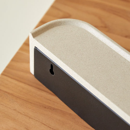 Tikamoon Wandhanddoekrek in terrazzo cream - Beige