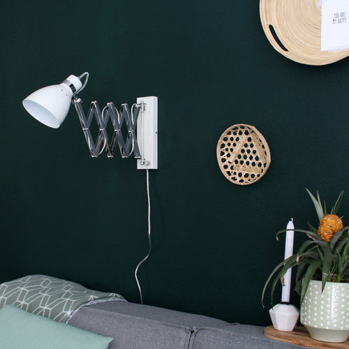 Steinhauer wandlamp spring - 1 lichts - 70x 24 cm - wit - vtwonen shop