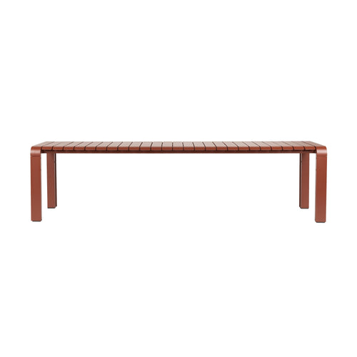Zuiver Vondel Tuinbank 175x45 cm Rood