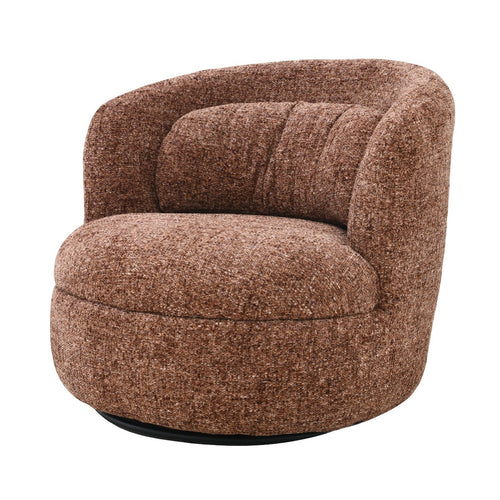 Livingfurn fauteuil Britt - rood - 85x84x76