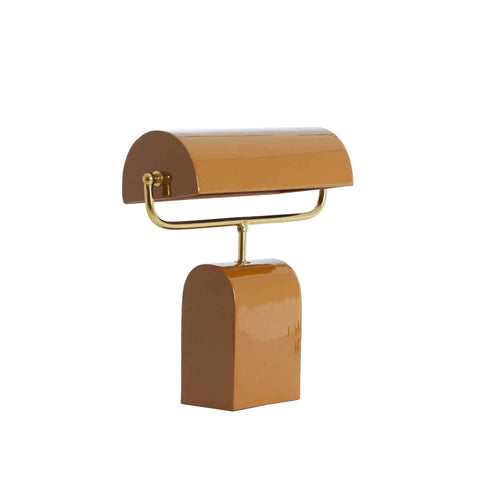 Light & Living tafellamp Cardona - bruin - 35x15.5x38cm