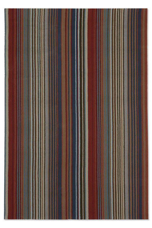 Vloerkleed Harlequin Spectro Stripes-Teal/Sedonia/Rust Outdoor 200x280 cm - vtwonen shop