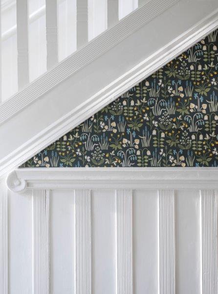 Borastapeter behang bloemen zwart - 53 cm x 10.05 m - 660419 - vtwonen shop