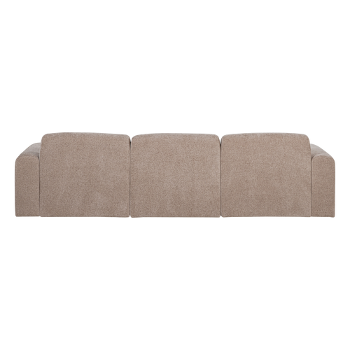 WOOOD 3-zits bank slub Umina - Chenille - Naturel