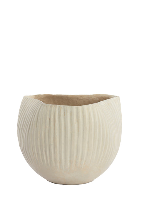 Light & Living pot ANTA - Ø37x28cm - wit