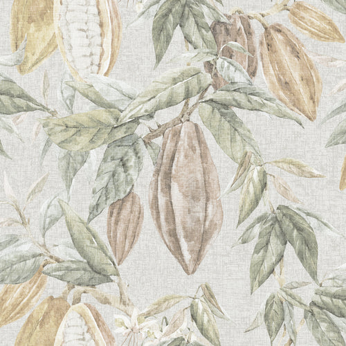 Sanders & Sanders behang bladeren vergrijsd groen - 53 cm x 10 m - 640217 - vtwonen shop