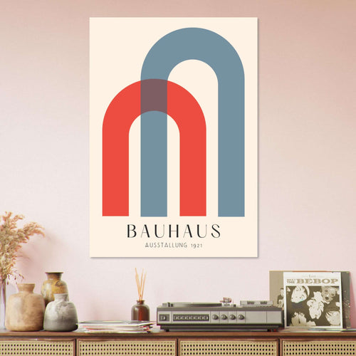 Artfulprints  Bauhaus - Ausstellung 1921   poster 50x70 cm - vtwonen shop