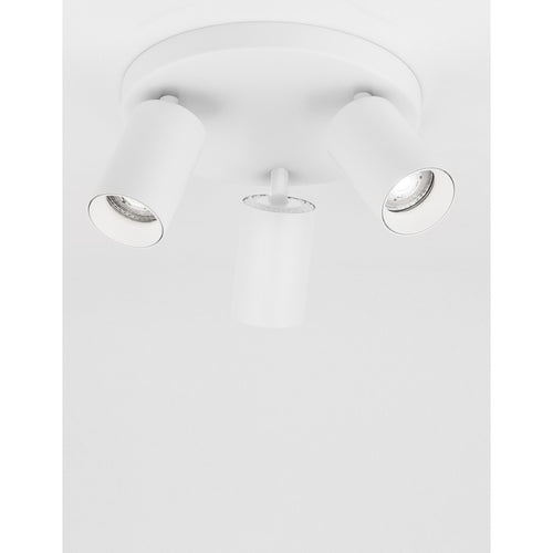 Nova Luce TOD Plafondspotjesclusters Zandwit GU10 3x10W
