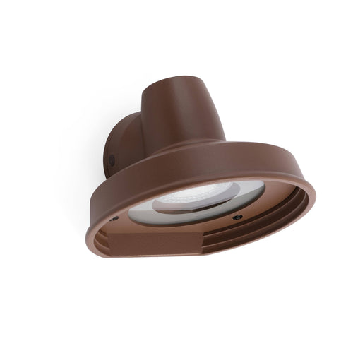 Faro Bronx - 1 Light Outdoor Wandlamp Bruin IP44, GU10