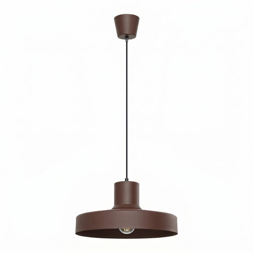 Sollux Lighting Hanglamp BILO bruin - 35x35x120cm