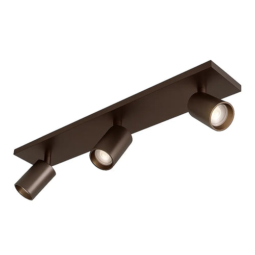 Highlight spot Mila - 3 lichts - 65  x 15   cm - bruin - vtwonen shop