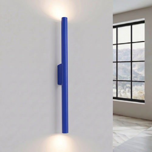 Sollux Lighting Wandlamp PASTELO 2 ultramarijn - 2,5x5x50cm