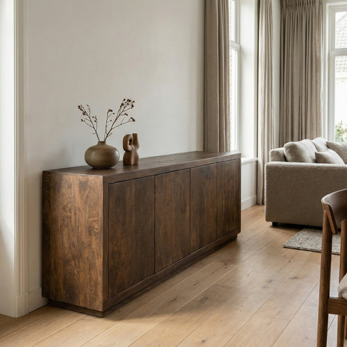 StarFurn Dressoir Brussel - Bruin Hout - 200x45x80cm