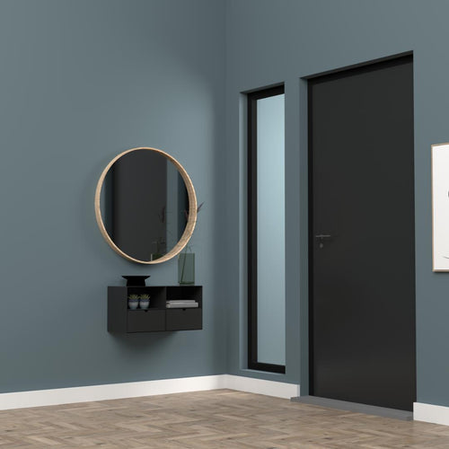 Rebellenclub Nachtkastje Bath - Zwart met zwarte lade - vtwonen shop