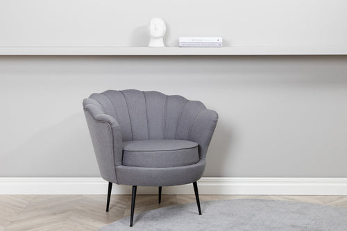 BRAM Fauteuil Ilora - Grijs - vtwonen shop