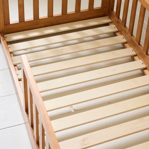 Petite Amélie  Montessori vloerbed Nid - 70x140 cm - Walnoot - vtwonen shop