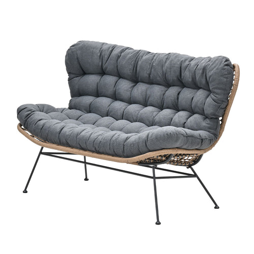 Garden Impressions loungebank Melfort natural rotan