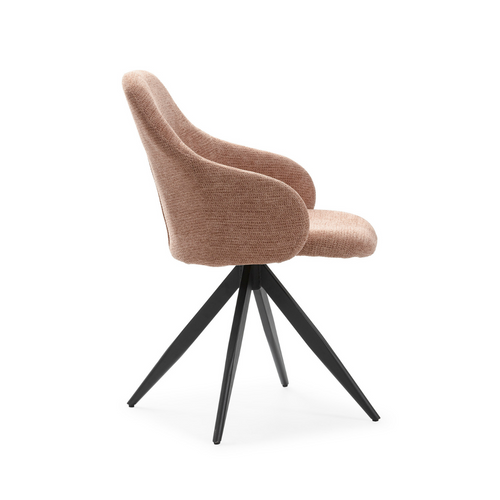 Calicosy - TAMARA Set van 2 fauteuils - Oranje - 61x56,5x51 cm