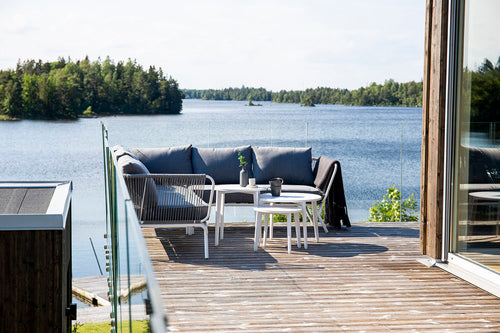 Rebellenclub Loungeset Syros - Wit