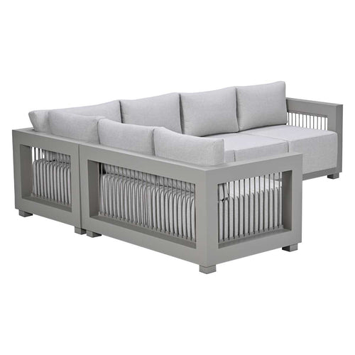 Garden Impressions Loungebank Berthill 4-delig - taupe