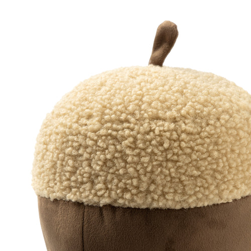 ACORN - sierkussen 18x23 cm - eikel - Cocoa - bruin