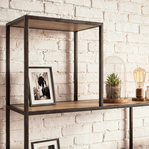 Calicosy - Boekenkast met 5 niveaus Colorado - 30x160x157 cm