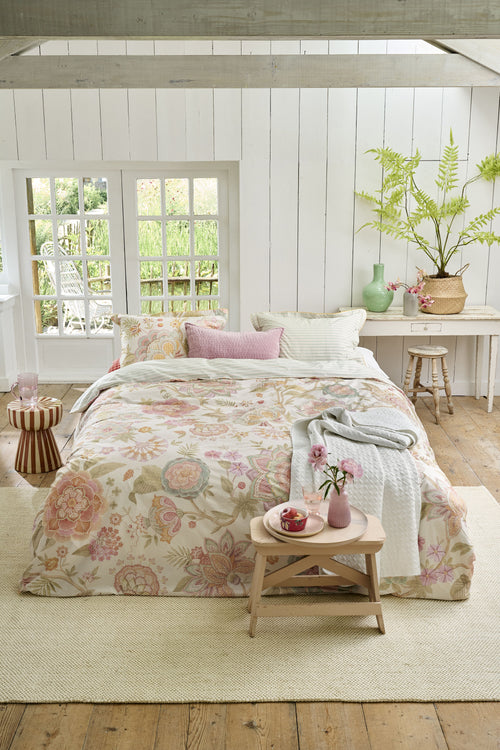 Pip Studio Dekbedovertrek Bombay Bold - 240 x 200/220 cm - Gebroken wit