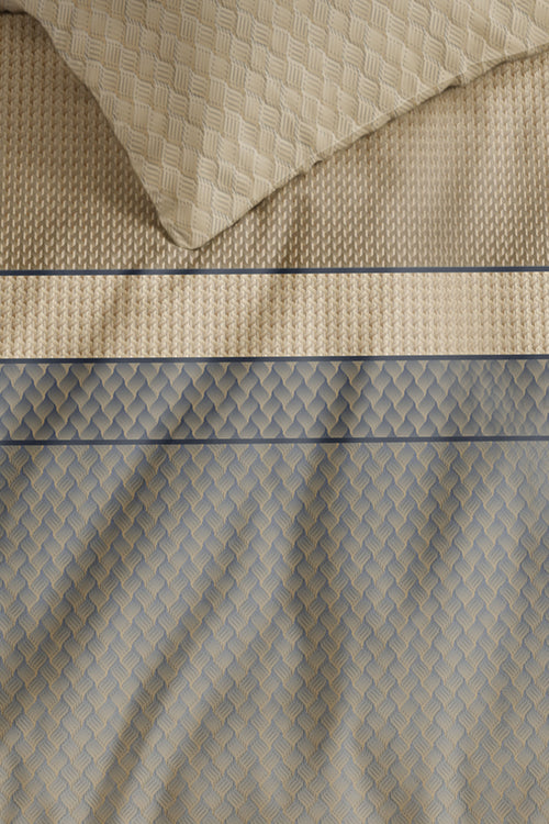 Beddinghouse Dekbedovertrek Cosima - 240 x 200/220 cm - Blauw