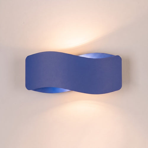 Sollux Lighting Wandlamp TILA 30 ultramarijn - 30x11x13cm