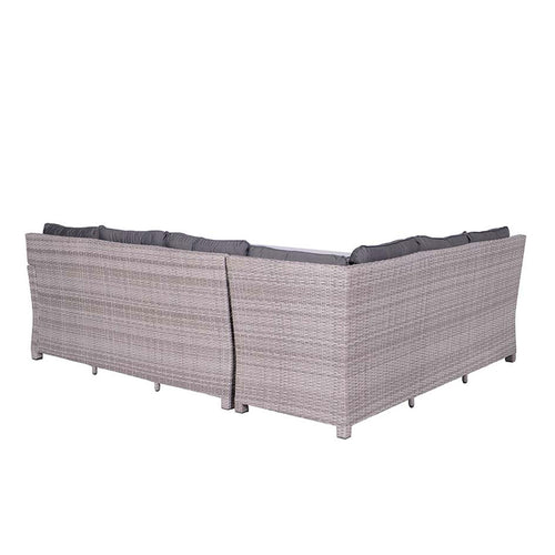 Blue bird lounge-diningset - 5-delig - links - grey - reflex black - vtwonen shop