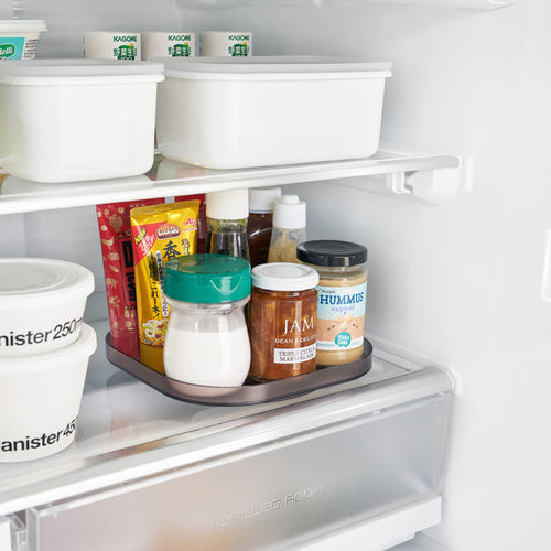 Yamazaki Tower Opbergbakje draaibaar smal - Zwart - vtwonen shop