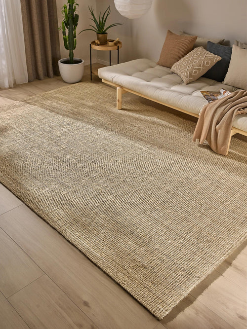 benuta jute vloerkleed Svea - crème - 120x170 cm