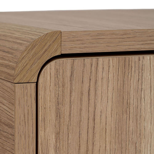 Calicosy - Tv-meubel CELENA - Donker hout 180x34x52 cm