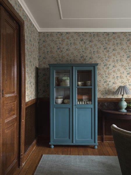 Borastapeter behang bloesemtak beige en groen - 53 cm x 10.05 m - 660016 - vtwonen shop