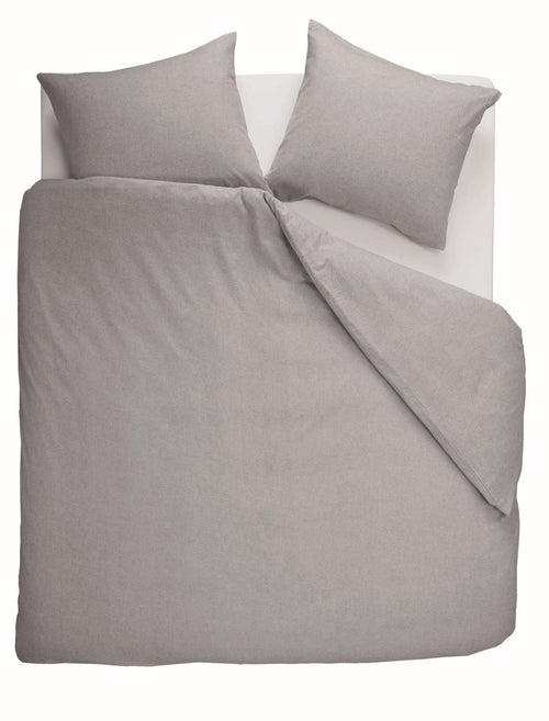 Beddinghouse dekbedovertrek Frost - 140x200/220 cm - licht grijs