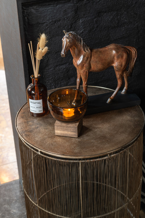 J-Line decoratie Paard - polyresin - bruin - small - vtwonen shop