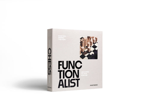 Printworks Spel - Chess Wood - The Functionalist